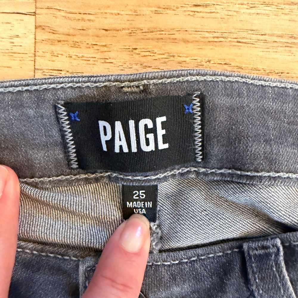 Paige jeans size 25 - Picture 2 of 4